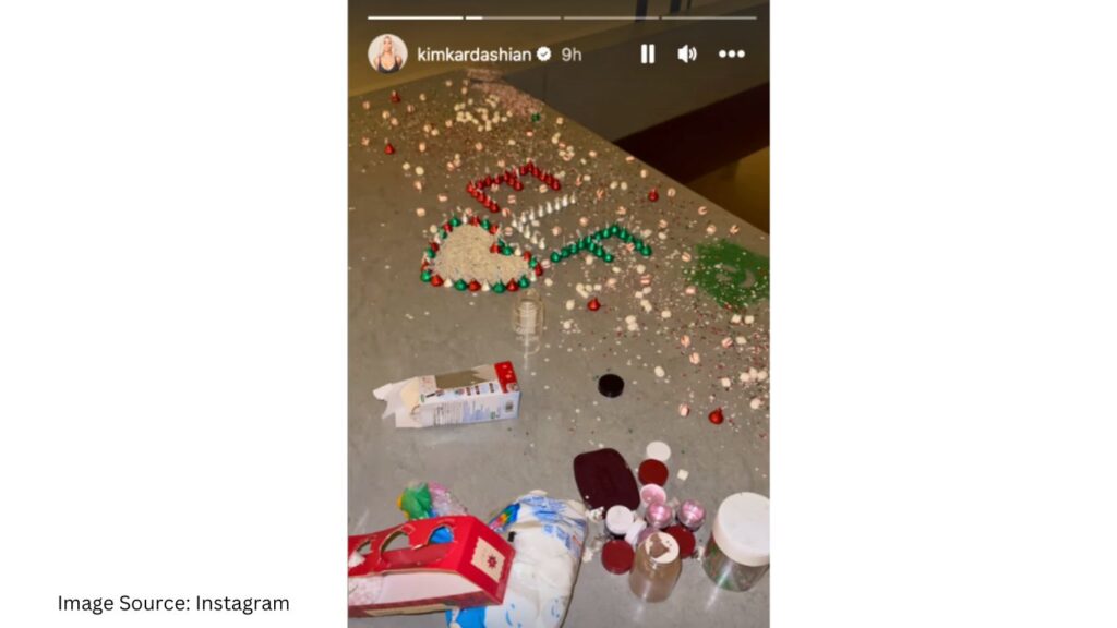 Kim Kardashian's Christmas Decor