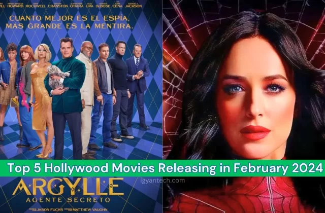 Top 5 Hollywood Movies Releasing in February 2024