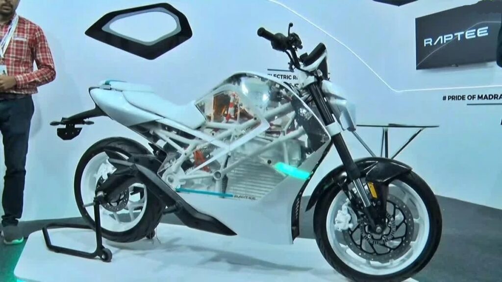 transparent electric bike